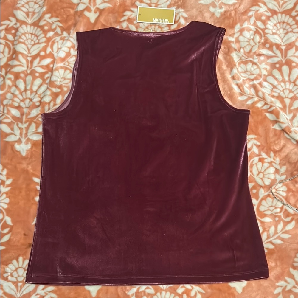 Michael Kors Purple Blouse Elegant Top - Picture 6 of 6